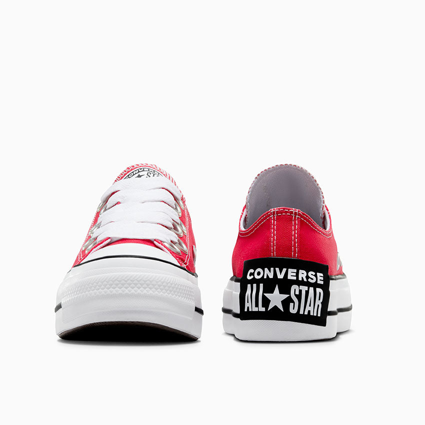CONVERSE CHUCK TAYLOR ALL CTAS LIFT OX RED/WHITE/BLACK