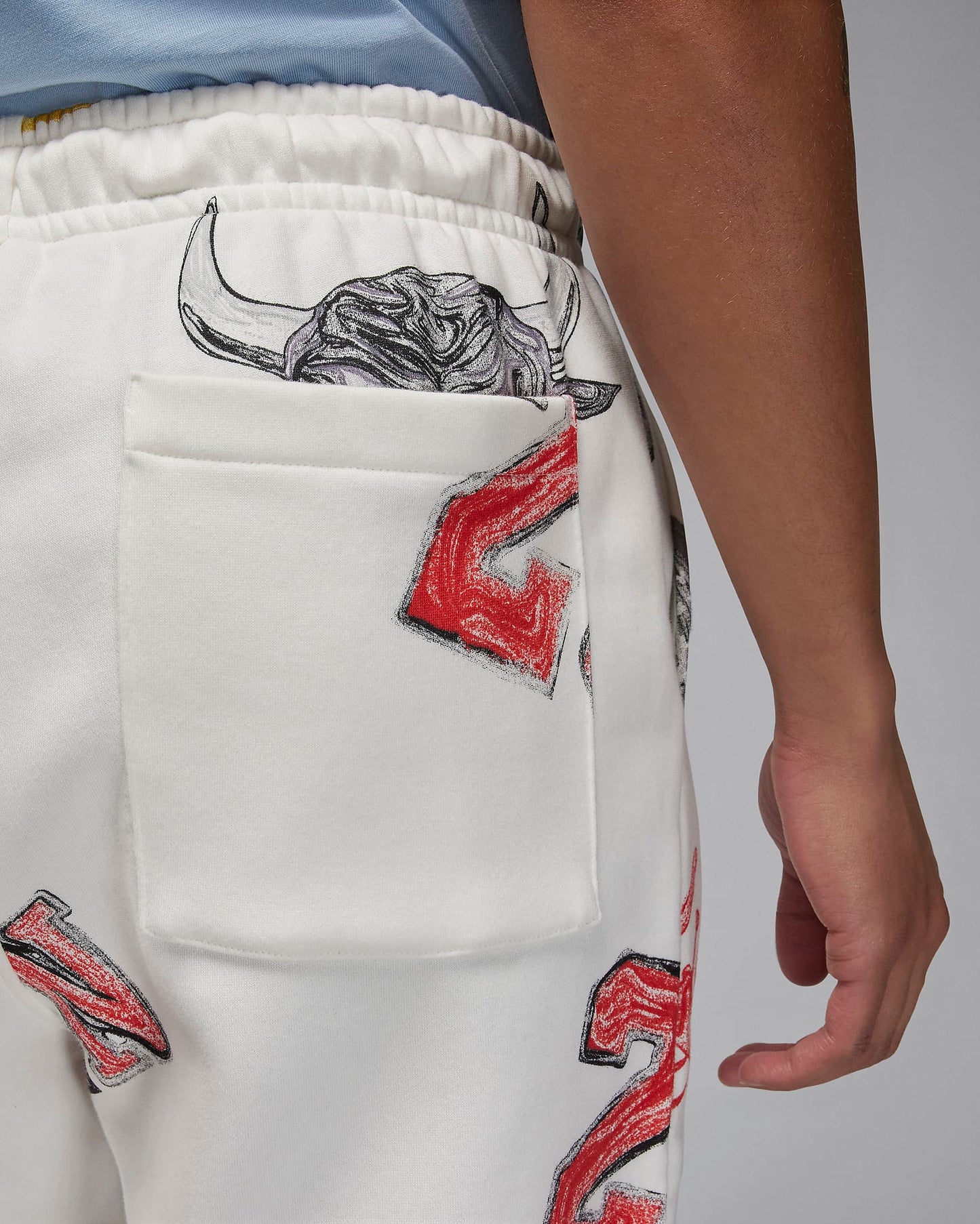 BROOKLYN FLEECE ALL OVER PRINT WHITE
