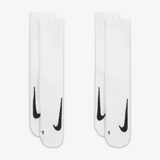 NIKE MULTIPLIER CREW 2-PACK WHITE/BLACK