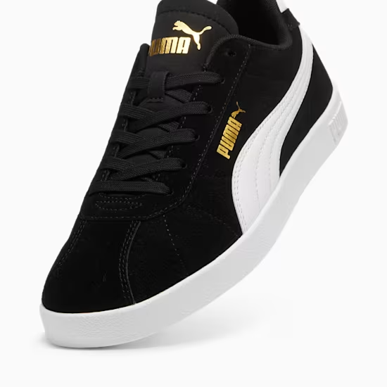 PUMA CLUB II BLACK/WHITE