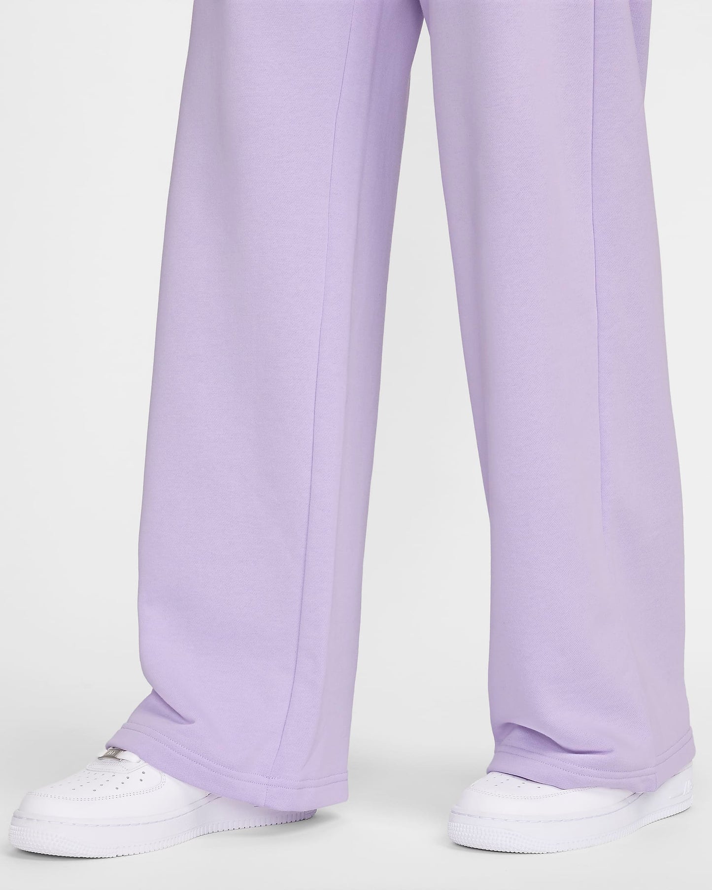Nike Pantalón Largo Sportswear Club Fleece VIOLET/WHITE