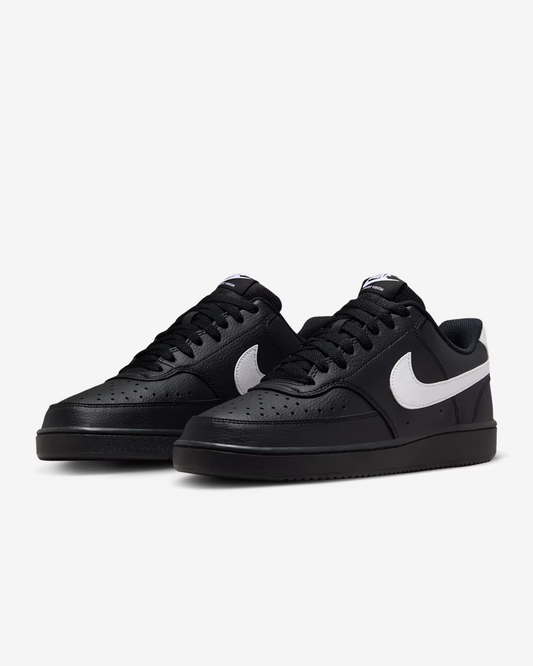 NIKE COURT VISION LO BLACK/WITE-BLACK