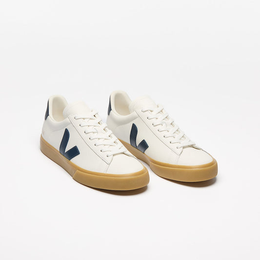 VEJA CAMPO LEATHER WHITE/NAUTICO