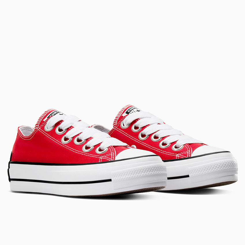 CONVERSE CHUCK TAYLOR ALL CTAS LIFT OX RED/WHITE/BLACK