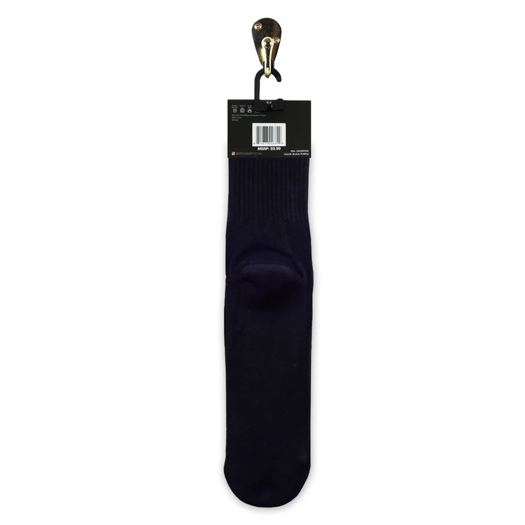 ODD SOCKS BLACK/WHITE OSFALL2SKEL 6/13