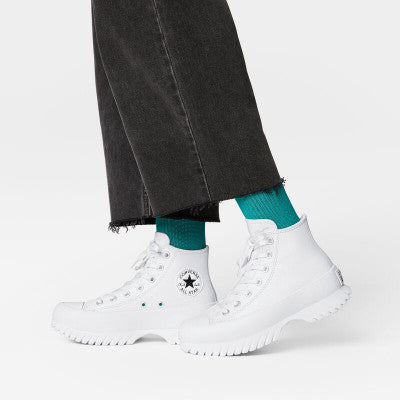 CONVERSE CTAS LUGGED WHITE