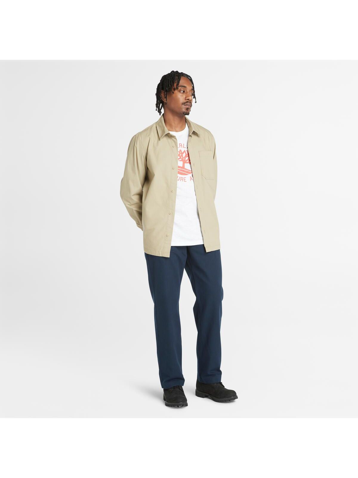 TIMBERLAND CAMISETA SLOGAN LOGO PARA HOMBRE