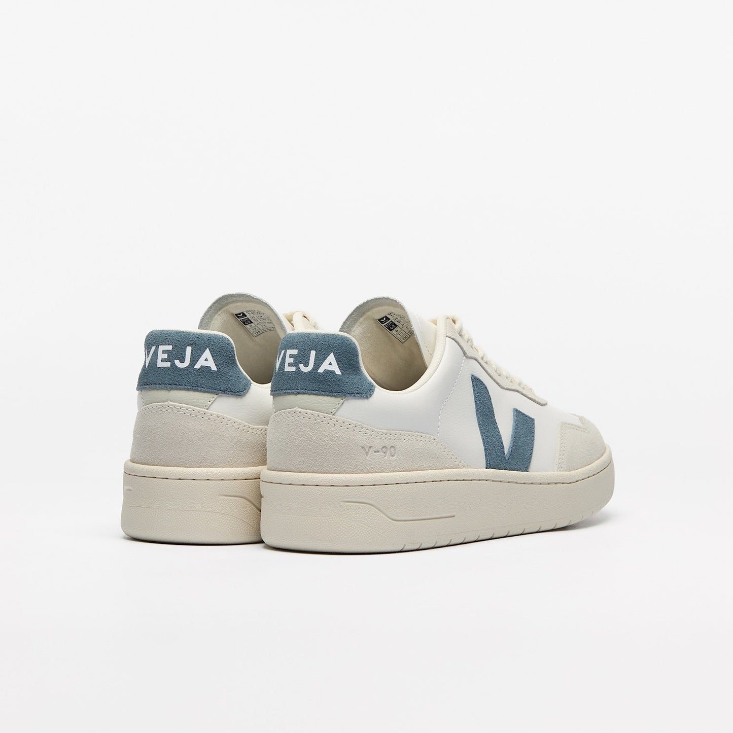 TENIS V-90 WHITE/NAVY