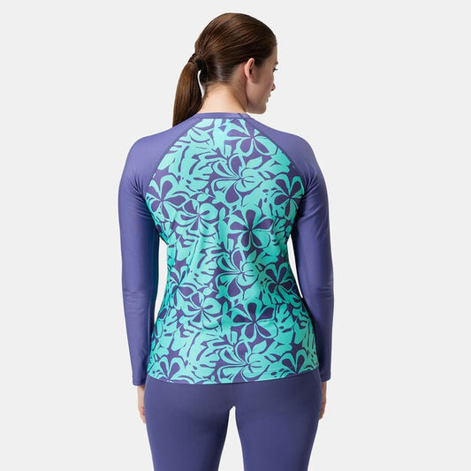 WOMEN'S PRINTED SWIMMING T-SHIRT