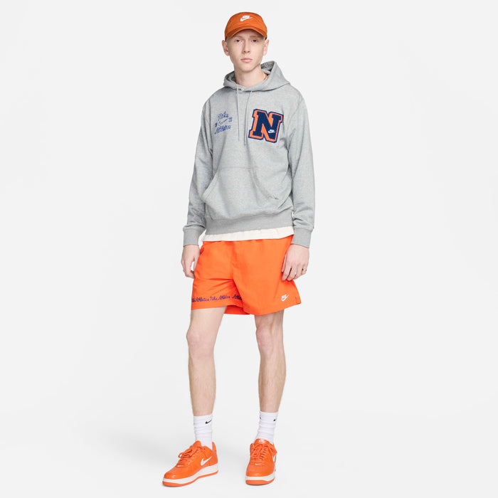 Nike Club Fleece con gorro sin cierre de French Terry GREY