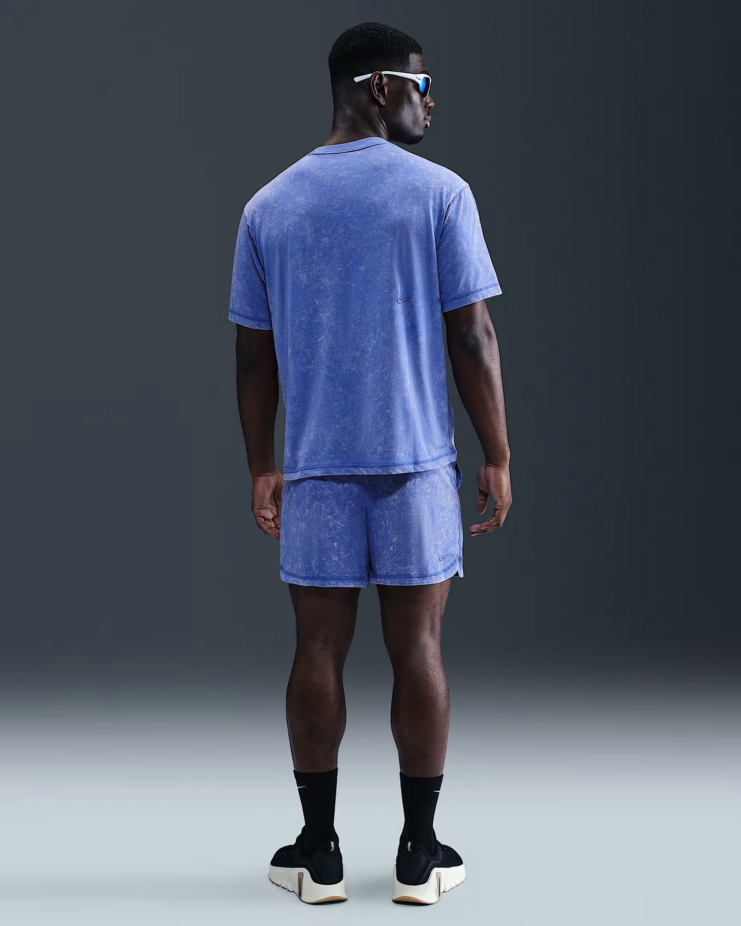 M NK DF HERITAGE SS TOP WASH COMET/BLUE