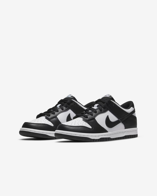 NIKE DUNK LOW RETRO PANDA (GS) WHT/BLK
