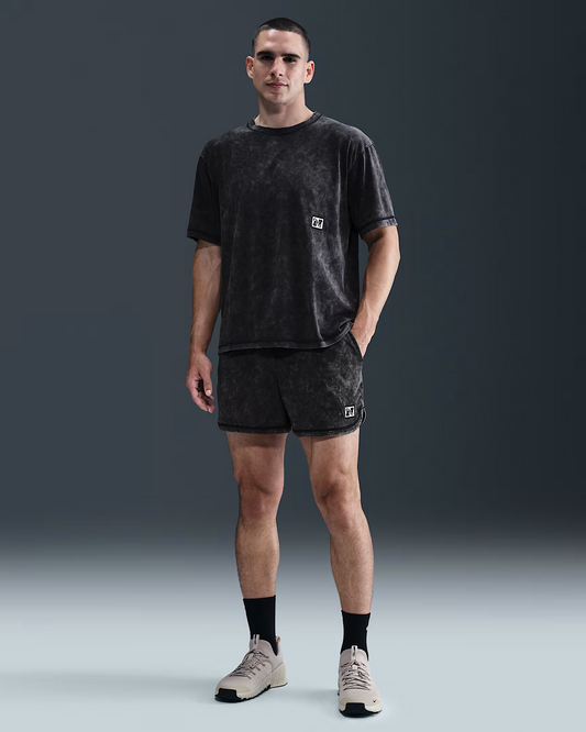 M NK DF HERITAGE SHORT WASH BLACK