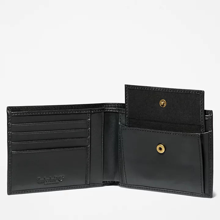 TIMBERLAND KP LG BIFOLD WALLET BLK