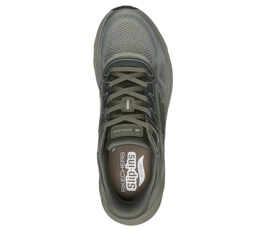 GO RUN GLIDE-STEP ARCH FIT GREEN