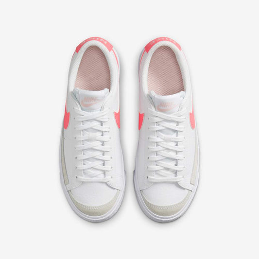 BLAZER LOW 77 BG WHITE/PINK
