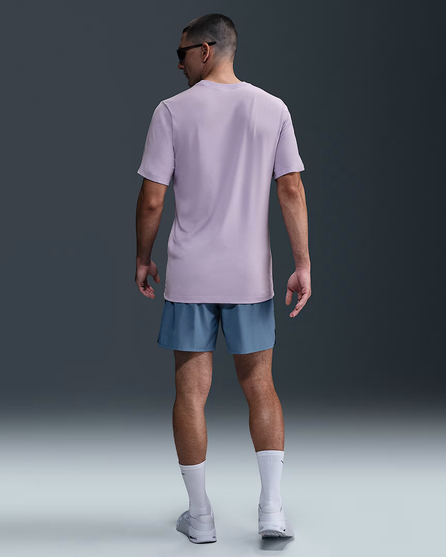 NIKE DF TEE BRAND READ PURPLE