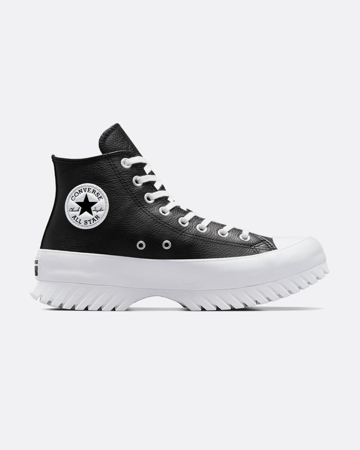 CTAS LUGGED BLACK/WHITE A03704C # 8.5