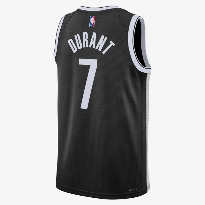 BROOKLYN NETS ICON EDITION 2022/23MEN'S NIKE DRI-FIT NBA SWINGMAN JERSEY
