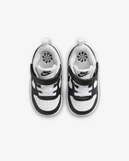 COURT BOROUGH LOW RECRAFT BLACK/WHITE NIÑO PRE-ESCOLAR