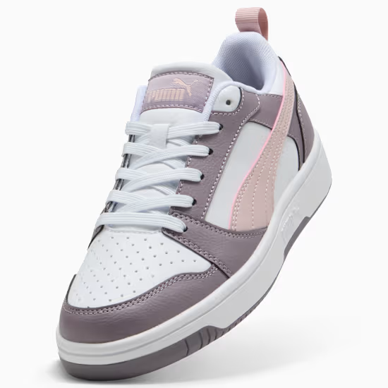 PUMA REBOUND V6 LOW WNS WHITE/PURPLE