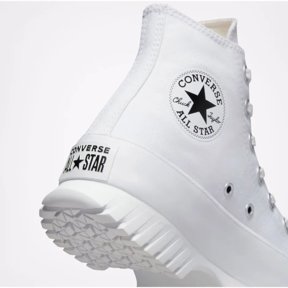 CTAS LUGGED 2.0 HI WHT/BLK A00871C # 7.5