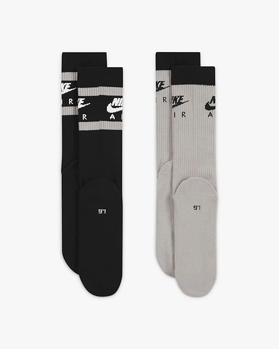 EVERYDAY ESSENTIAL CREW 2 BLK/LIO DH6170-902 # S