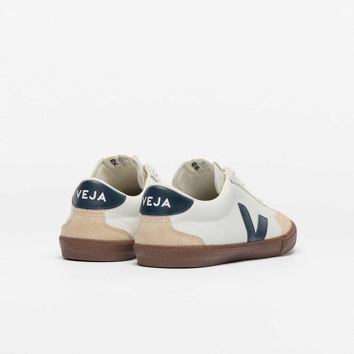 TENIS VEJA VOLLEY O.T. LEATHER WHITE/BLACK