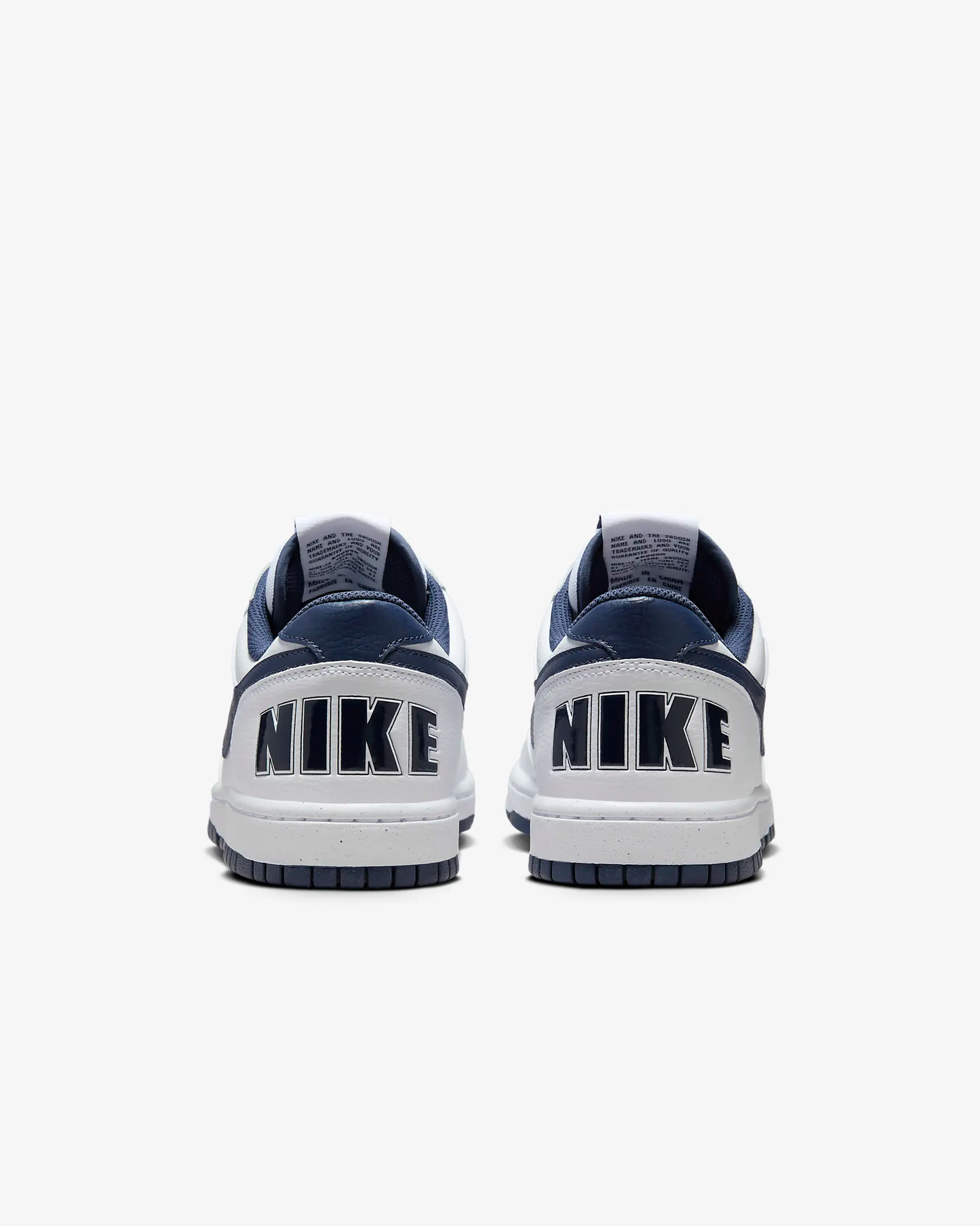 BIG NIKE LOW WHITE/NAVY
