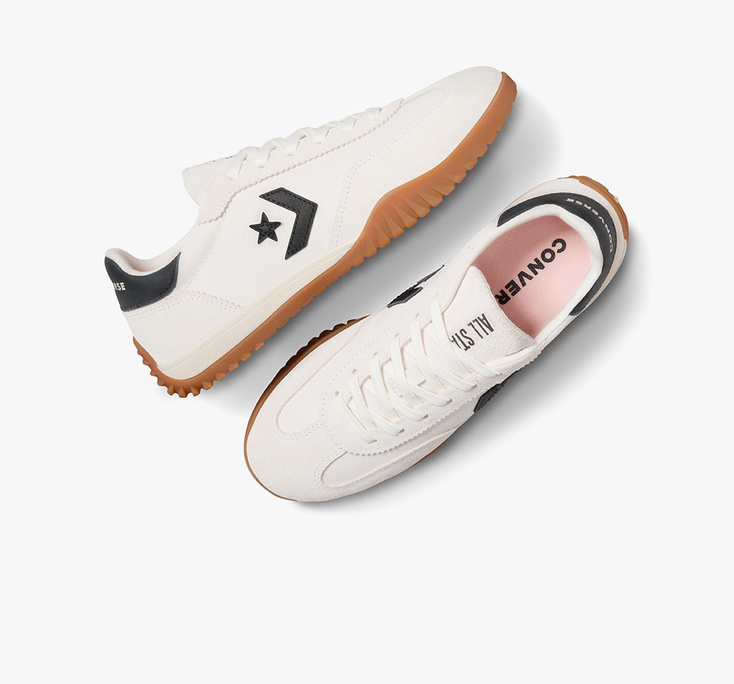 CONVERSE RUN STAR TRAINER EGRET/BLACK/HONEY