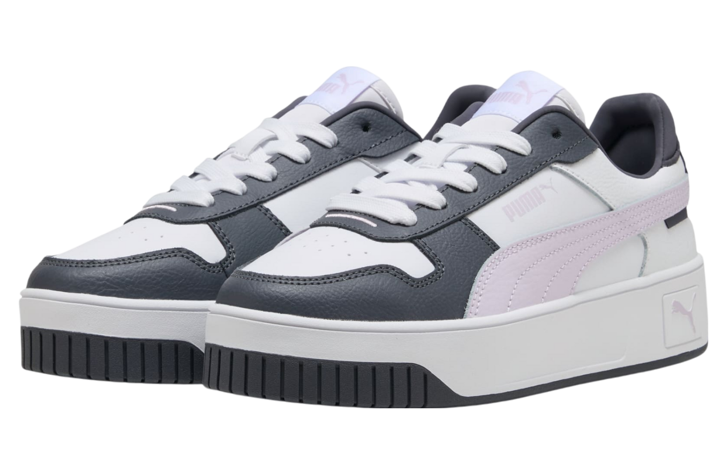 PUMA CARINA STREET WHITE-LILAC-FROST-GRAY