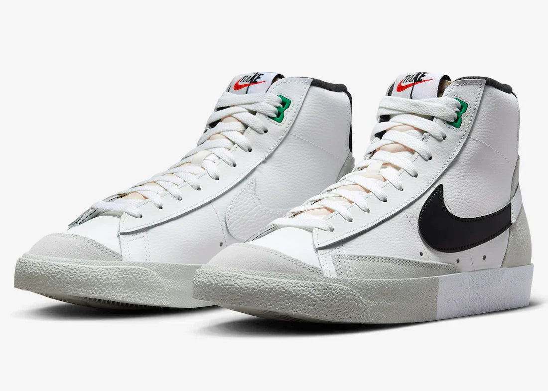 BLAZER MID '77 PRM RMX WHT/BLK/SLVR DZ2542-100