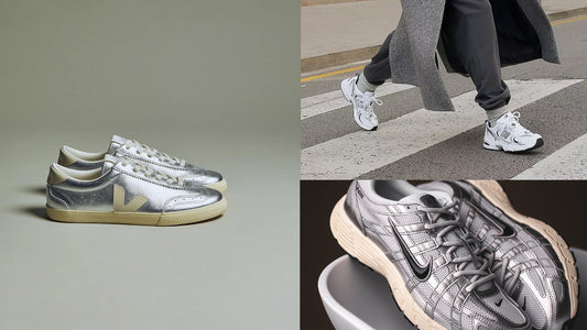 La era plateada: los sneakers silver dominan 2025