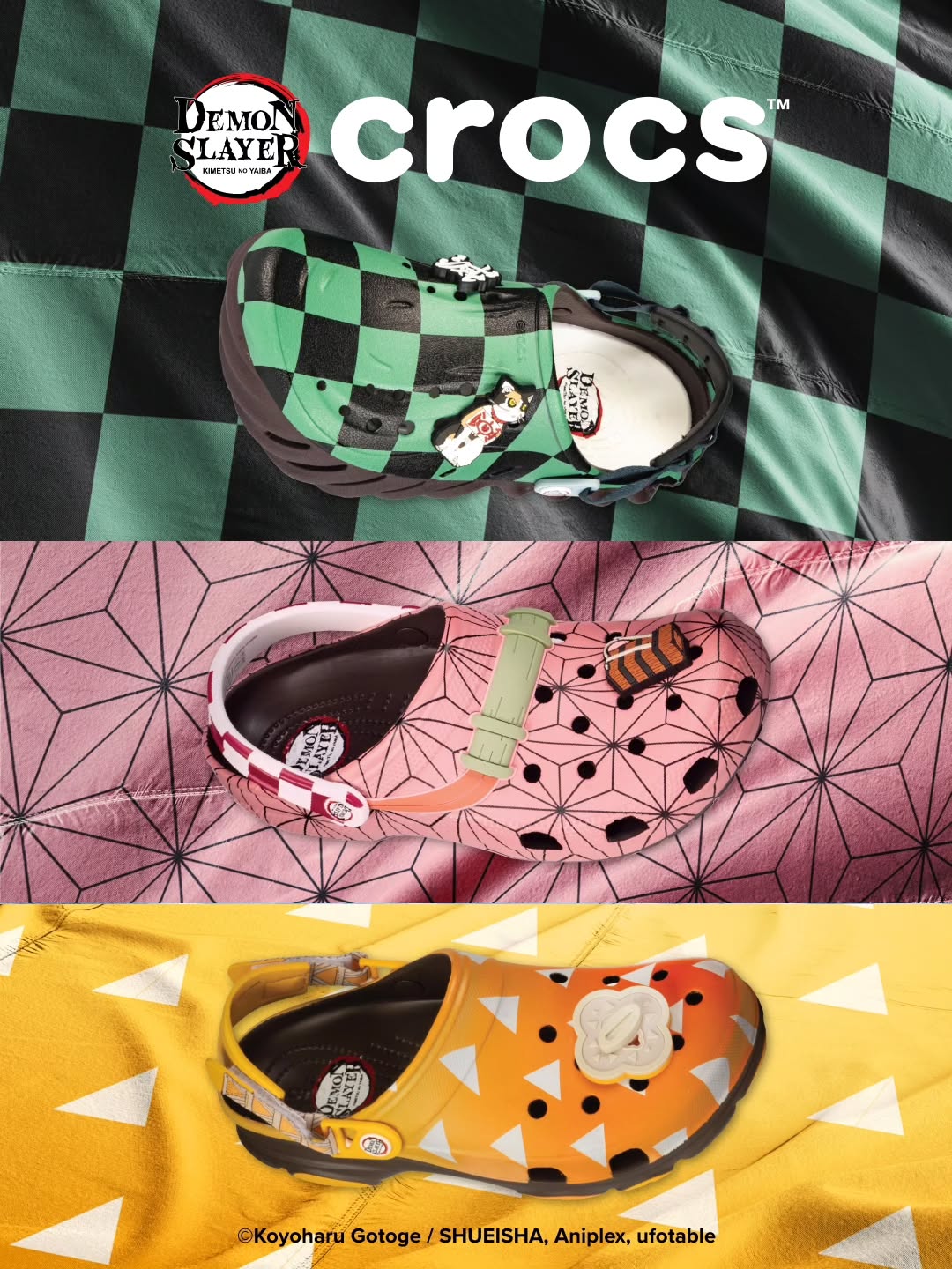 Crocs x Demon Slayer