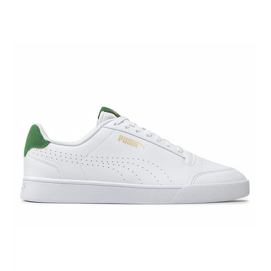 PUMA SHUFFLE PERF WHITE/GREEN 380150-09 # 9