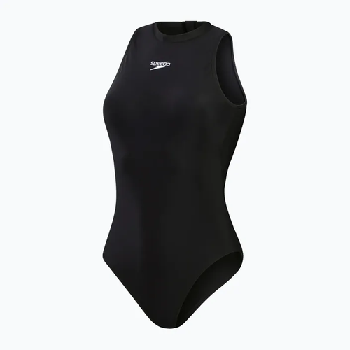 SPEEDO WOMENS HYDRASUIT SWIMSUIT - BLACK/WHITE