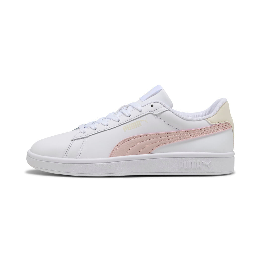 PUMA SMASH 3.0 L WNS WHITE/PINK MUJER