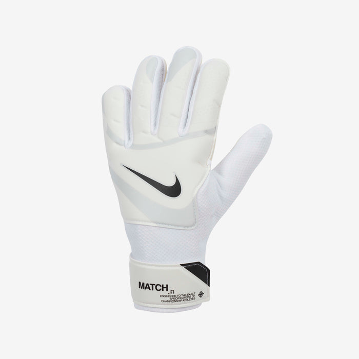 Guantes de portero Nike Match JR WHITE/BLACK