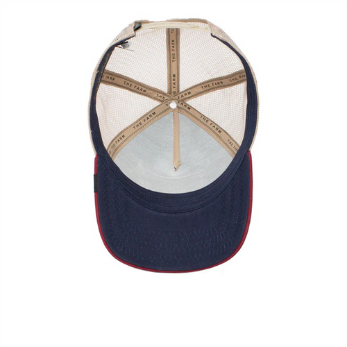 GOORIN BROS THE COCK BEIGE/NVY