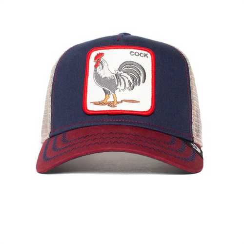 GOORIN BROS THE COCK BEIGE/NVY