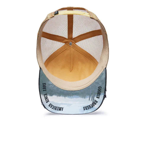 GOORIN BROS STALLION TRUCKER HAT - CHARCOAL BLACK