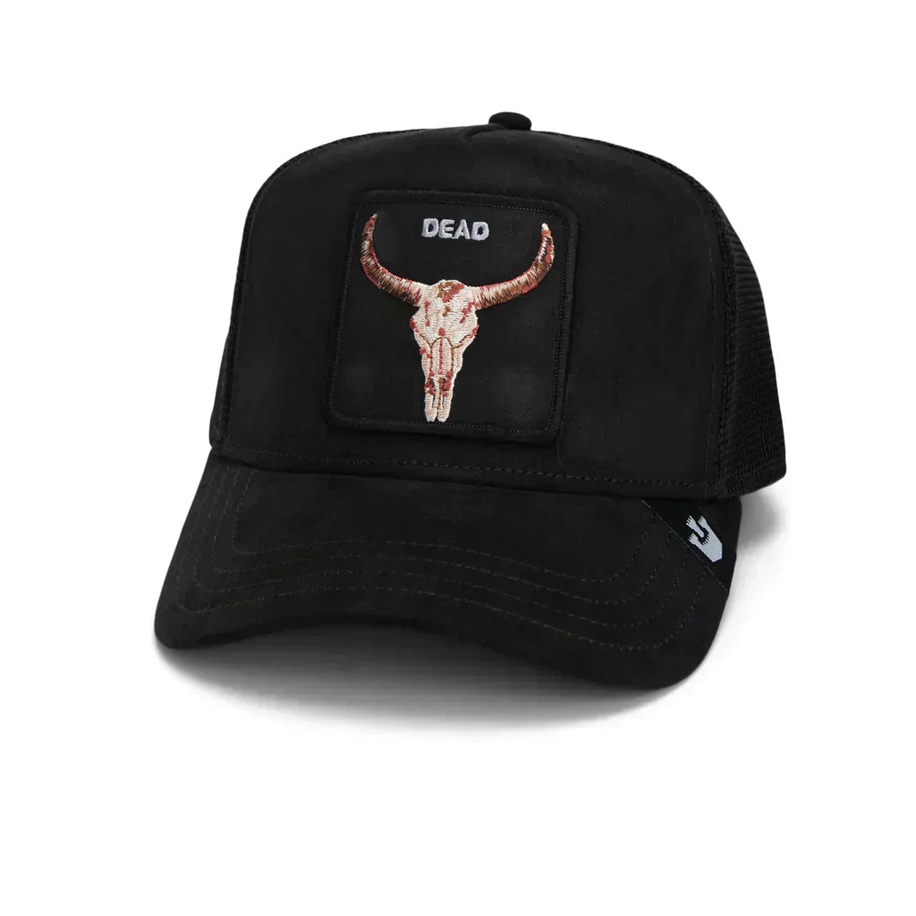 GOORIN BROS THE SUEDE SKULL BLACK
