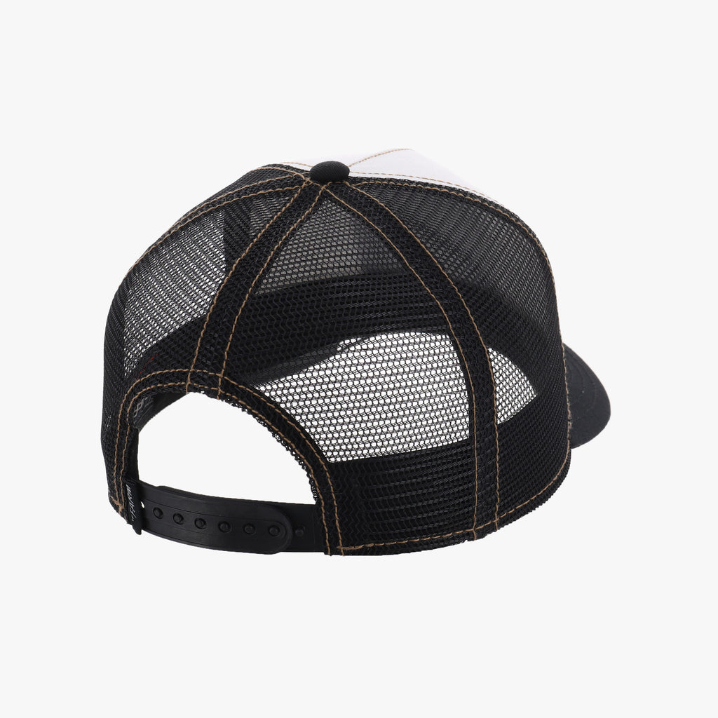 GOORIN BROS KING LION TRUCKER BLK/WHT