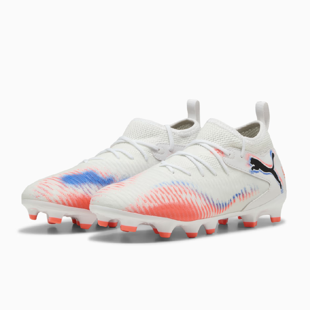 FUTURE 8 MATCH FG WHITE-BLACK-GLOWING RED