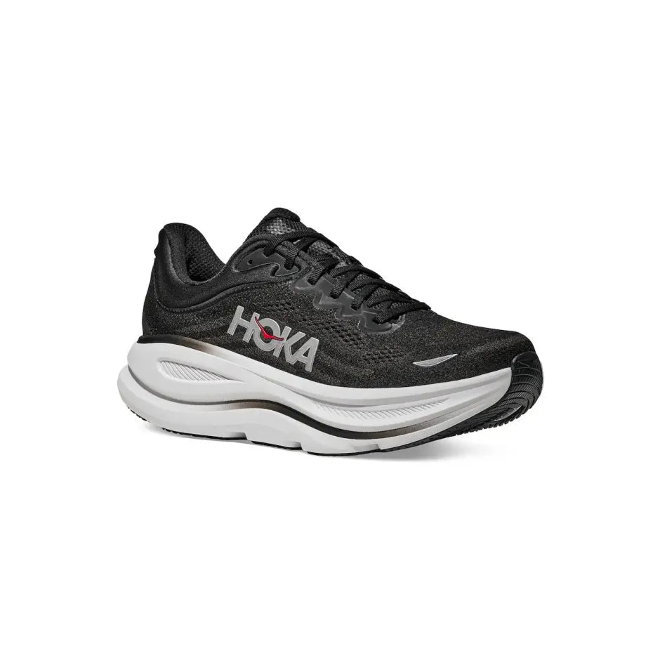 HOKA M BONDI 9 BLACK-WHITE