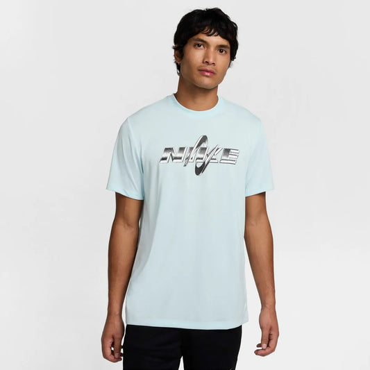NIKE M NK DF TEE RLGD GFX CAMISETA MANGA CORTA BLUE