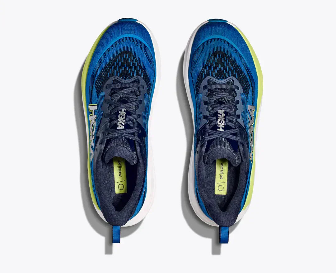 HOKA MENS SKYFLOW- VARSITY NAVY/ELECTRIC COBALT