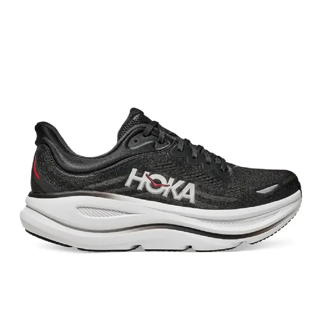 HOKA M BONDI 9 BLACK-WHITE