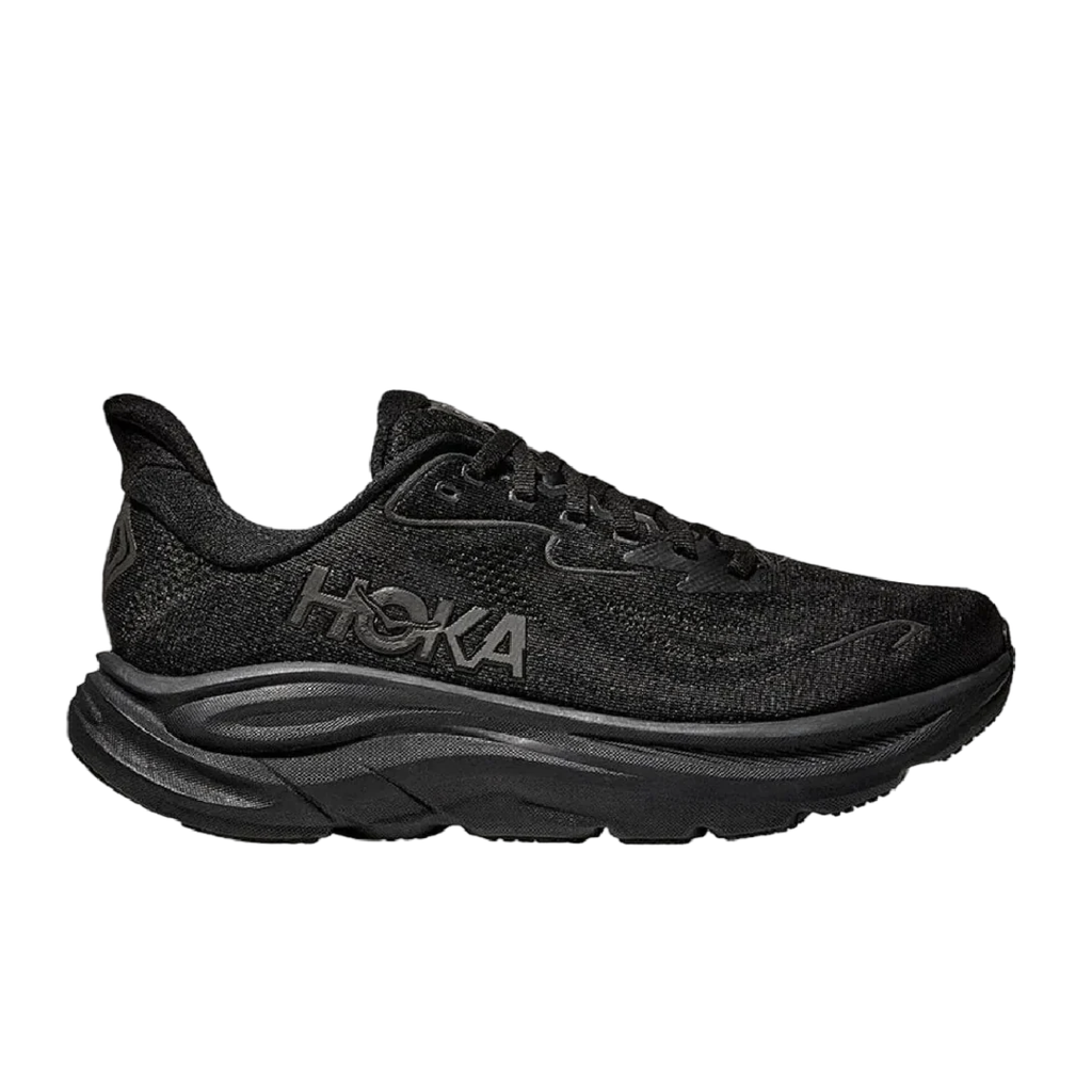 HOKA CLIFTON 10 BLACK/BLACK