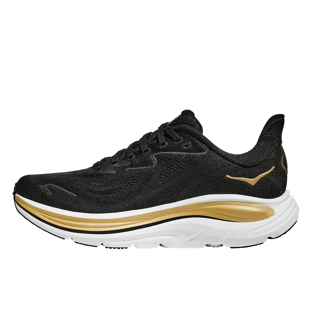HOKA CLIFTON 10 BLACK/GOLD